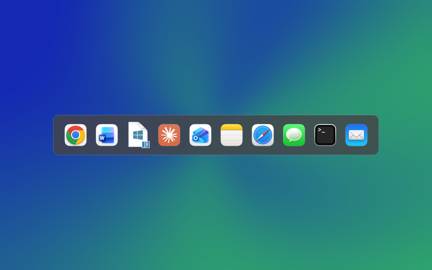 Kviskr fungerer i alle apper på Mac - Chrome Word Cursor Slack Terminal